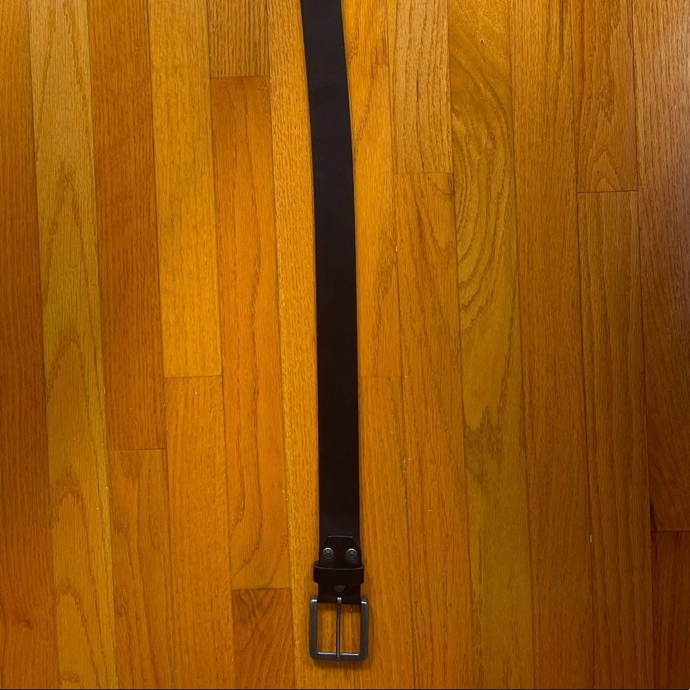 Black Leather Levi Belt Men’s 32 Waist